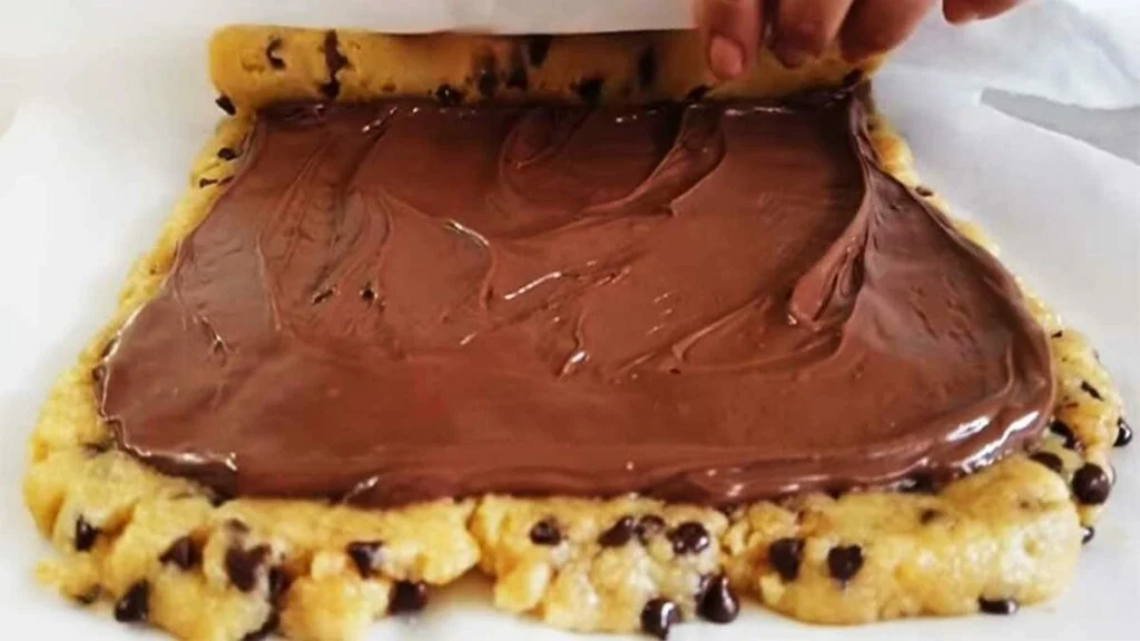 Tarte roulée au NUTELLA, une recette délicieuse et rapide